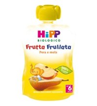 HIPP ITALIA Srl Hipp frutta frullata pera e mela 100g