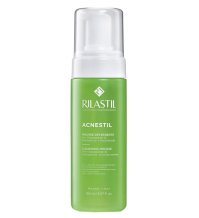 Rilastil Acnestil Mousse Detergente Viso Pelle Mista e Grassa 150 ml