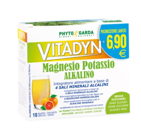 VITADYN MG+K ALKALINO 10BUST