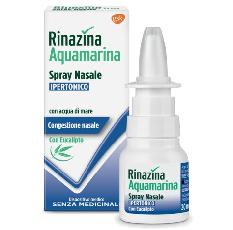 GLAXOSMITHKLINE C.HEALTH.Srl Rinazina aquamarina spray nasale ipertonico