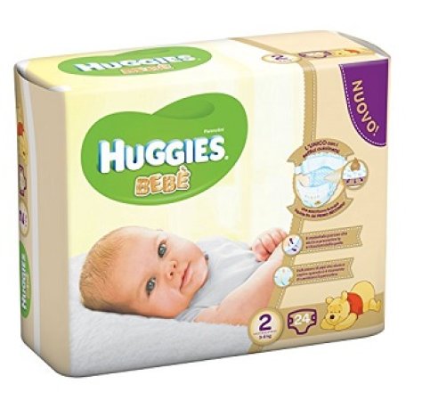 KIMBERLY CLARK ITALIA Huggies base 2 bebè 24 pezzi