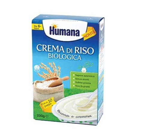 HUMANA ITALIA Spa Humana crema di riso bio 230g