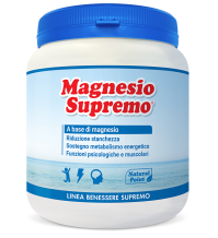 NATURAL POINT Srl Magnesio Supremo 300g Integratore a base di magnesio per ridurre la stanchezza     __ +1 COUPON __