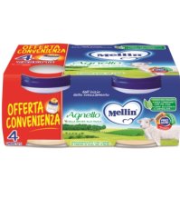 MELLIN-OMO.AGNELLO 4X80G