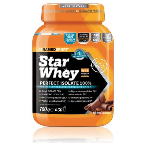 NAMEDSPORT SRL Named Star Whey sublime chocolate 750 g 