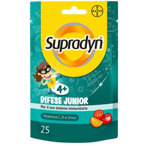 BAYER Spa Supradyn difese junior 25 caramelle gommose 