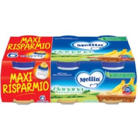 MELLIN-OMO BANANA 6X100G