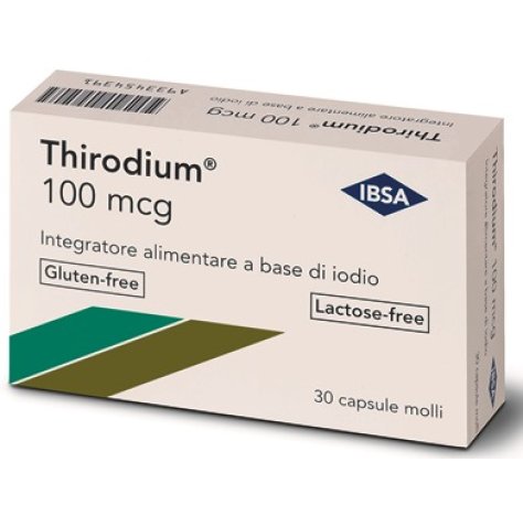 IBSA FARMACEUTICI ITALIA Srl THIRODIUM 100MCG 30 COMPRESSE