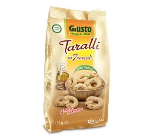 GIUSTO TARALLI 7CER 175G S/G