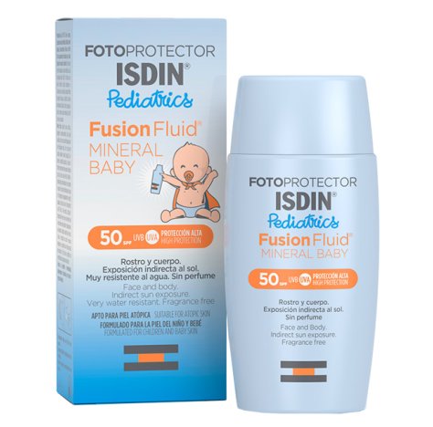 ISDIN Fotoprotector ISDIN Fusion Fluid MINERAL BABY Pediatrics SPF 50+