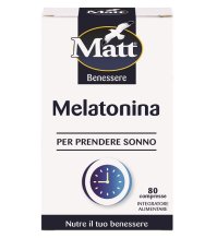 MATT BEN MELATONINA 80CPR