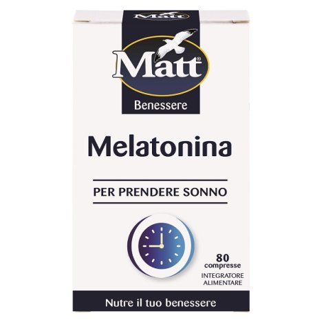 MATT BEN MELATONINA 80CPR