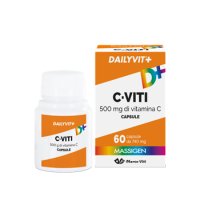 MARCO VITI FARMACEUTICI SpA Marco Viti - Massigen Dailyvit+ C Viti Vitamina C - 60 Capsule 