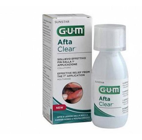 GUM AFTACLEAR RINSE 120ML