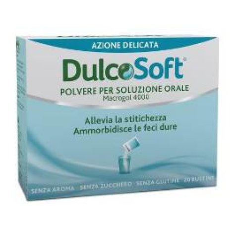 OPELLA HEALTHCARE ITALY Srl Dulcosoft polvere per soluzione orale 20 bustine 