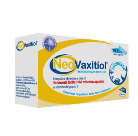 NEOVAXITIOL OROSOLUBILE 10STICK