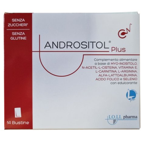 LOLI PHARMA ANDROSITOL PLUS INTEGRATORE INFERTILITA' MASCHILE 14 BUSTINE