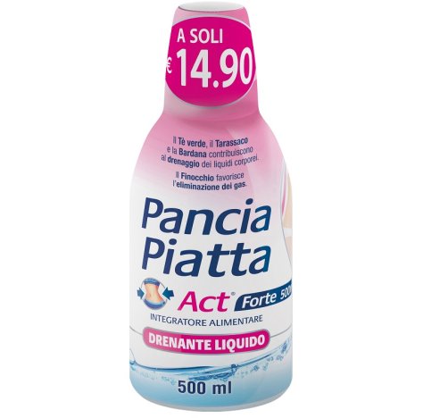 PANCIA PIATTA ACT FORTE 500ML