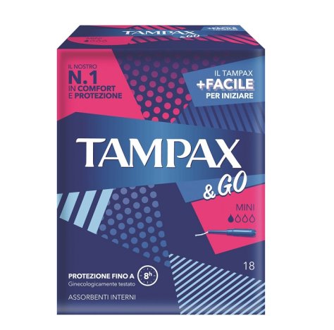 TAMPAX &GO MINI 18PZ 8575