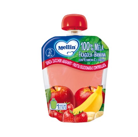 MELLIN 100% MELA FRAGOLA BANAN