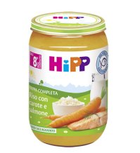 HIPP ITALIA Srl Hipp riso carote e salmone 220g