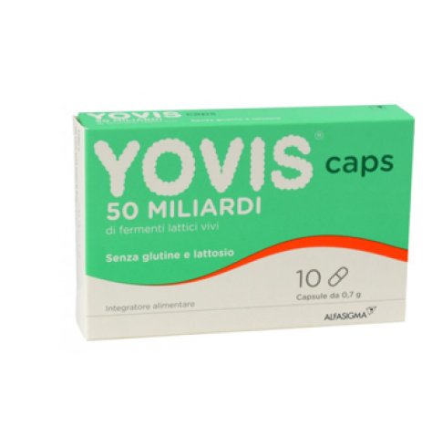 ALFASIGMA Spa Yovis integratore 10 capsule