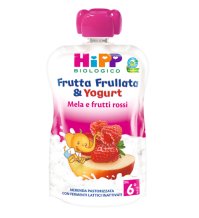 HIPP ITALIA Srl Hipp frutta frullata yogurt mela e frutti di bosco 100g 