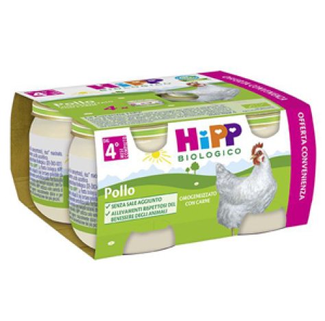 HIPP ITALIA Srl Hipp bio omogenizzato pollo 4x80g 