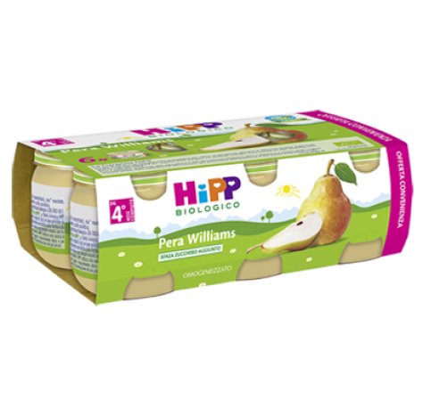 HIPP ITALIA Srl Hipp bio omogenizzato pera williams 6x80g 