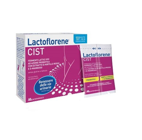 MONTEFARMACO OTC Spa Lactoflorene Cist 10 bustine