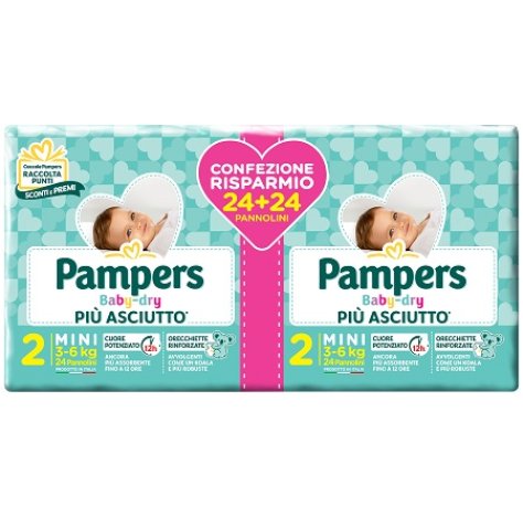 PAMPERS BD DUO DWCT MINX48 0053