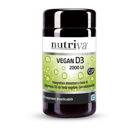 GIURIATI GROUP Srl Nutriva Vegan D3 60 Compresse 2000 ui