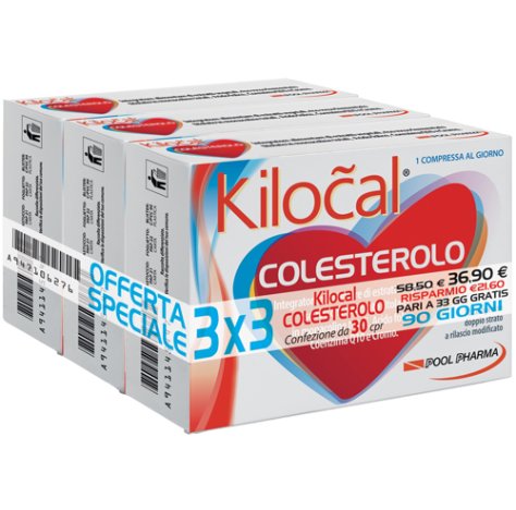 KILOCAL COLESTEROLO 3X30CPR