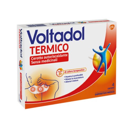 GLAXOSMITHKLINE C.HEALTH.Srl Voltadol termico cerotto 4 pezzi