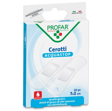 PROFAR CER ACQUASTOP 7X2CM 20P