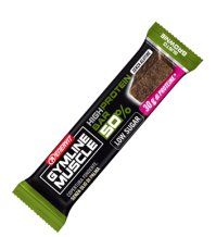 ENERVIT SpA Gymline High Muscle Barretta Proteica Brownie 50% 60 g 1 Pezzo      __ +1 COUPON __