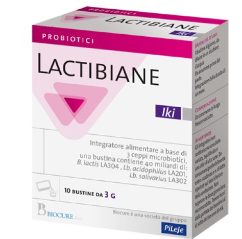 BIOCURE Srl LACTIBIANE IKI 10 BUSTINE