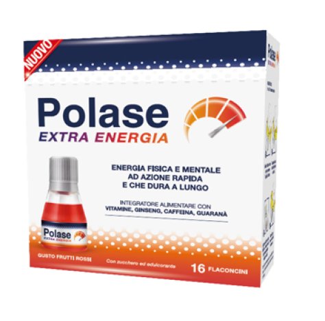 GLAXOSMITHKLINE C.HEALTH.Srl Polase extra energia 16 flaconcini