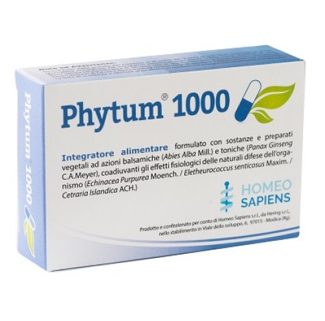 PHYTUM 1000 30CPS 500MG