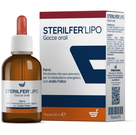 STERILFARMA Srl Sterilfer lipo gocce 30ml