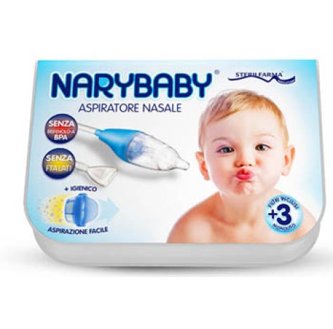 STERILFARMA Srl Nary baby filtri per aspiratore nasale 10 pezzi+1 beccuccio