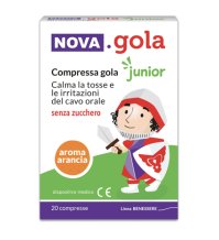 NOVA GOLA JUNIOR ARANCIA 20CPR