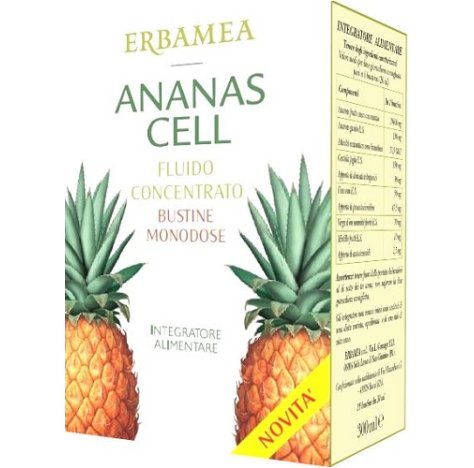 ERBAMEA SRL Ananas cell fluido concentrato 15 bustine