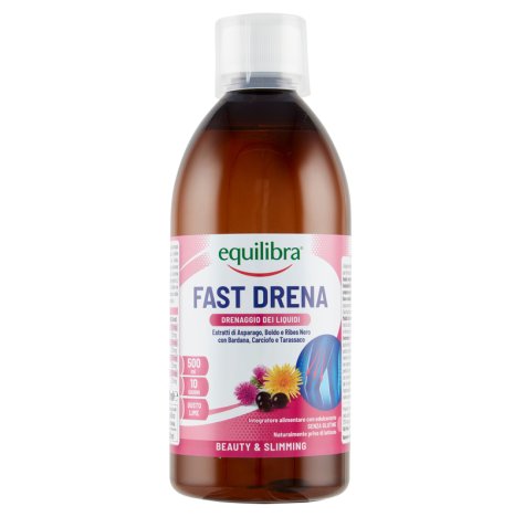 EQUILIBRA Srl Fast drena integratore lime 500ml