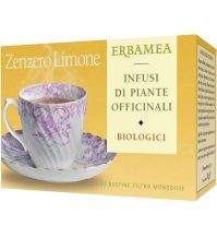 ERBAMEA SRL Zenzero e limone bio 20 bustine 