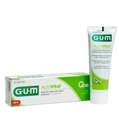 SUNSTAR ITALIANA Srl Gum activital dentifricio gel q10 75ml