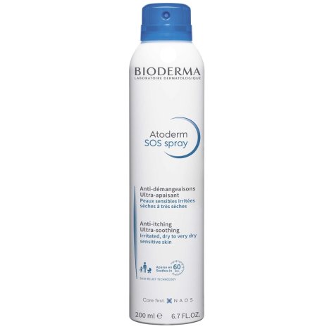 BIODERMA ITALIA Srl Atoderm sos spray 200ml