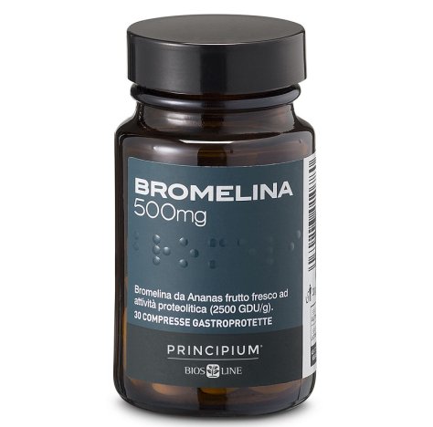 PRINCIPIUM BROMELINA 30 COMPRESSE BIOSLINE 500mg