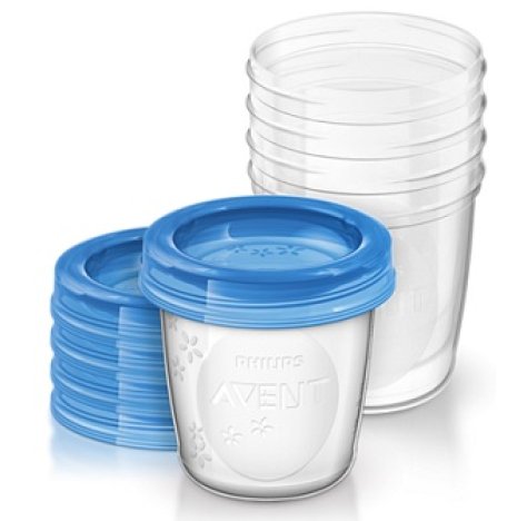 AVENT  VASET COP 180ML 5P 61905