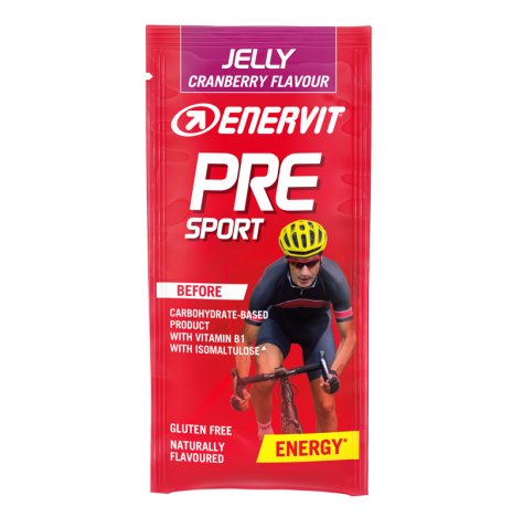 Enervit Pre Sport Gelatina Energetica Gusto Mirtillo Rosso 45g